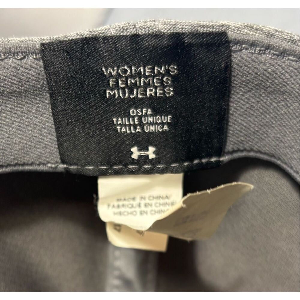 Under Armour Women’s Hat Cap Charcoal Gray Adjustable - Picture 8 of 8